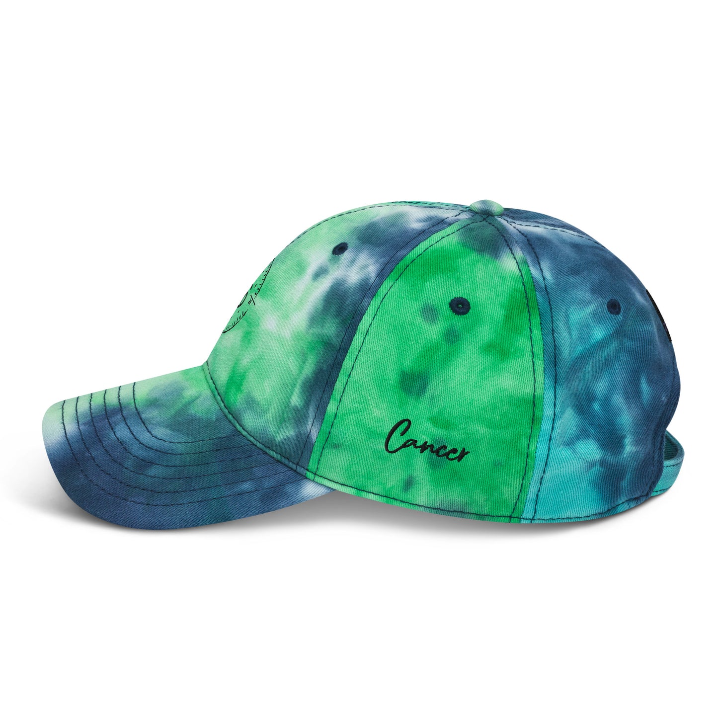 Cancer Tie dye hat