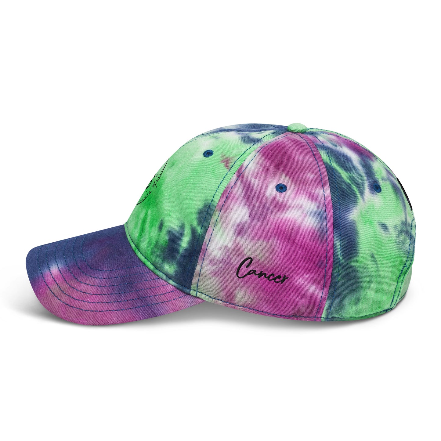 Cancer Tie dye hat