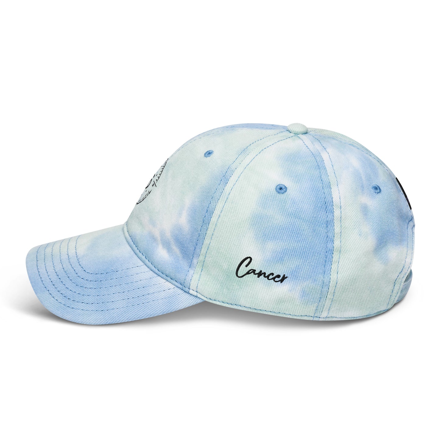 Cancer Tie dye hat