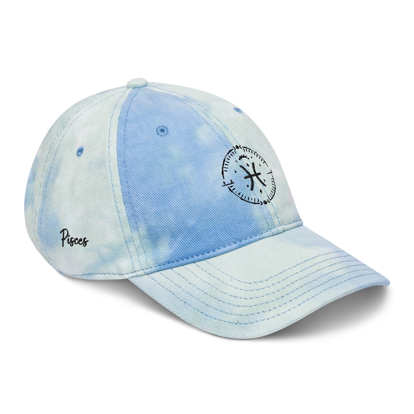 Pisces Tie dye hat