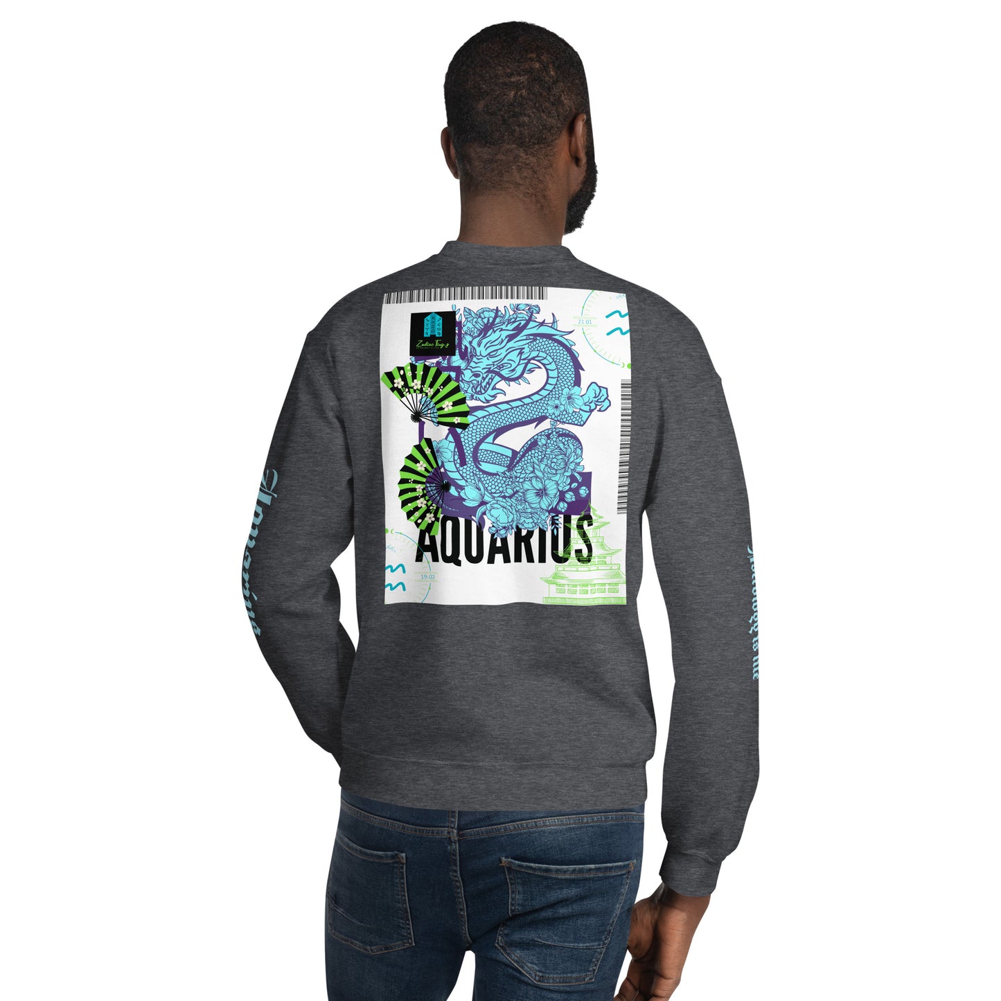 Aquarius Dragon Sweatshirt