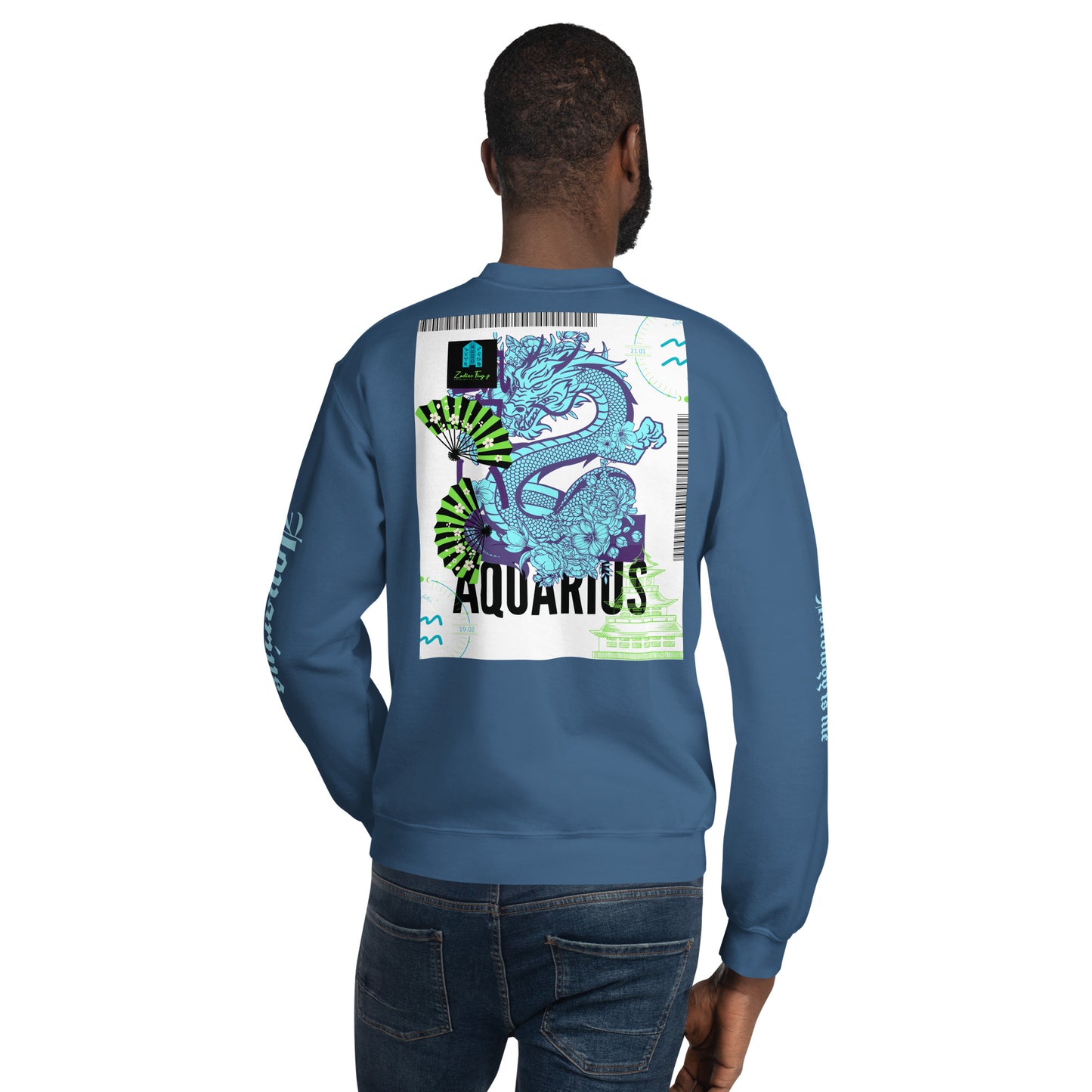 Aquarius Dragon Sweatshirt