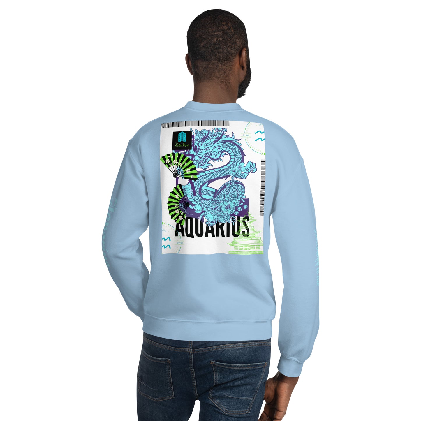 Aquarius Dragon Sweatshirt