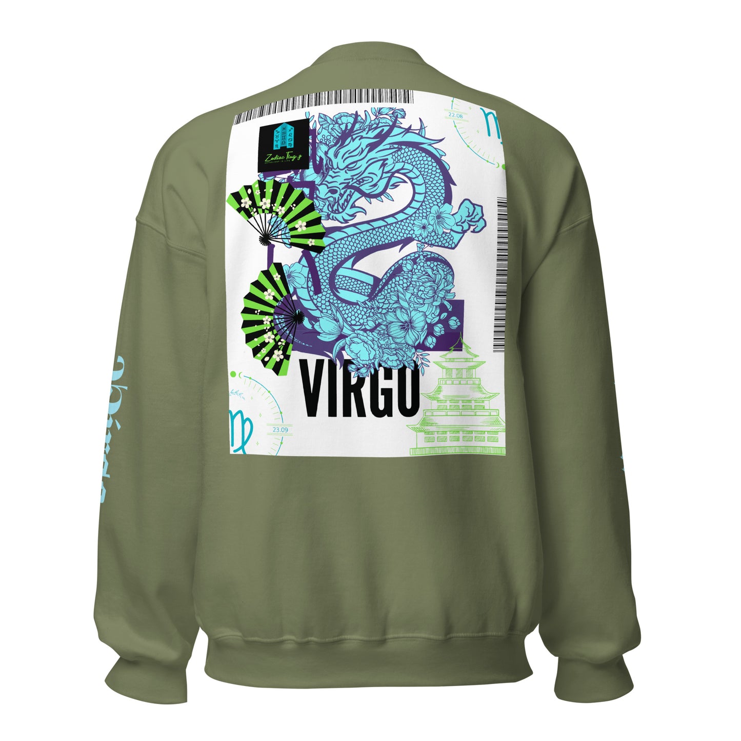 Virgo Dragon Sweatshirt