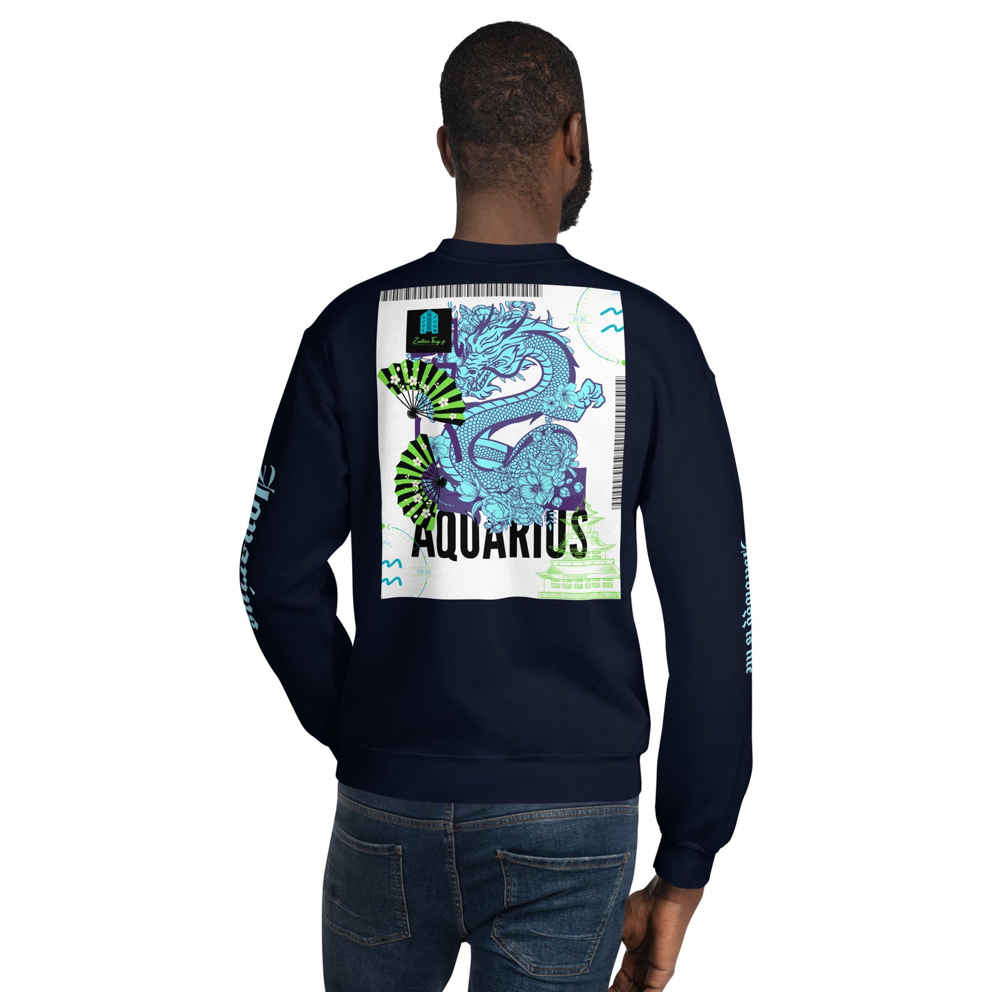 Aquarius Dragon Sweatshirt