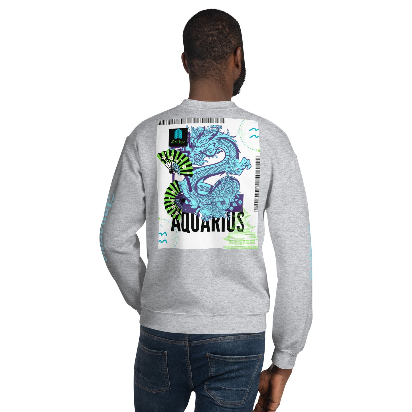 Aquarius Dragon Sweatshirt