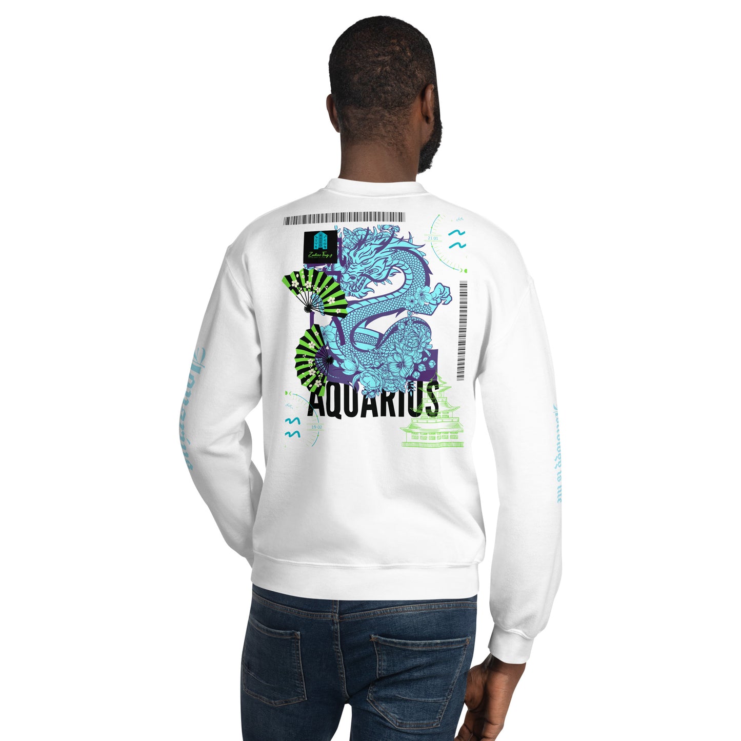 Aquarius Dragon Sweatshirt