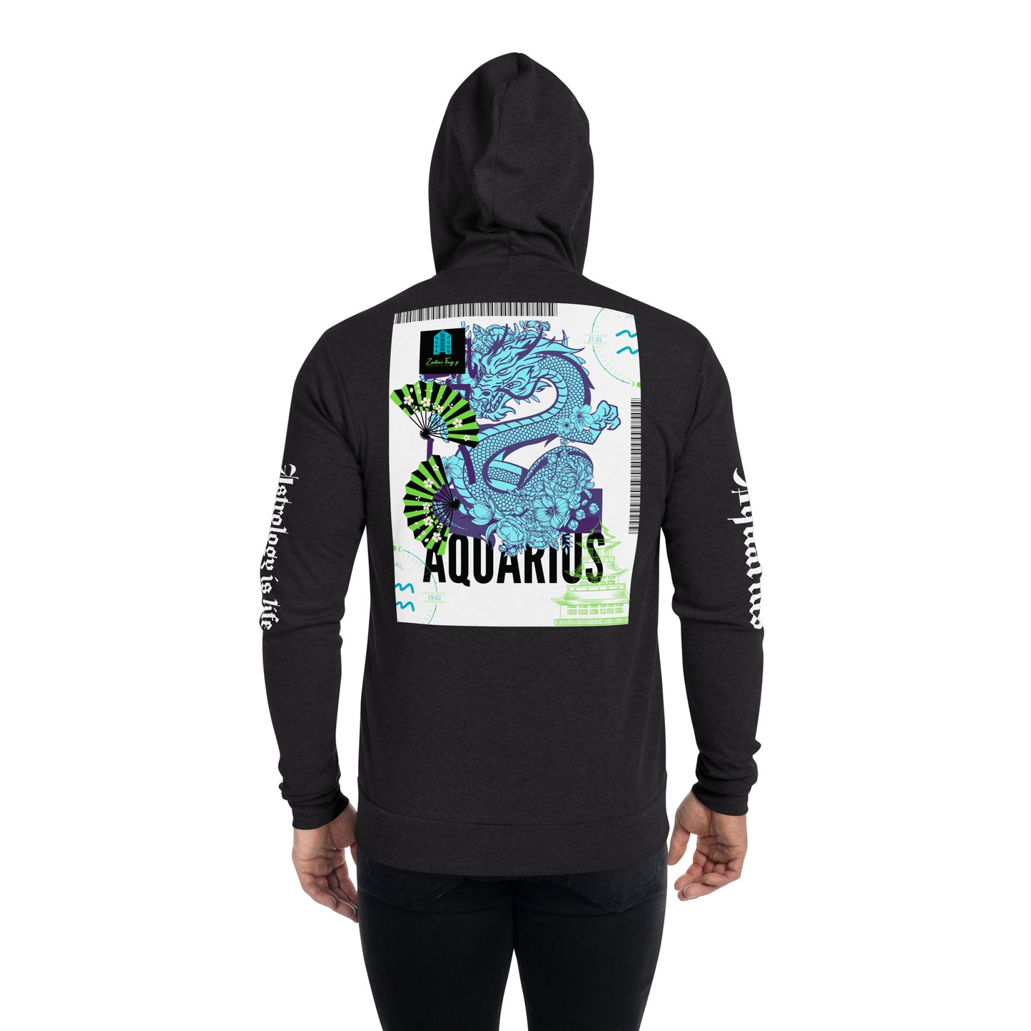 Aquarius Dragon Hoodie