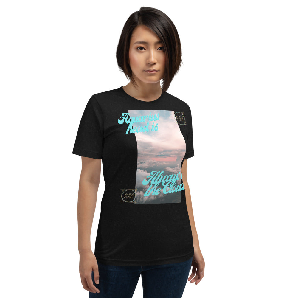 "Aquarius" Short-sleeve  t-shirt