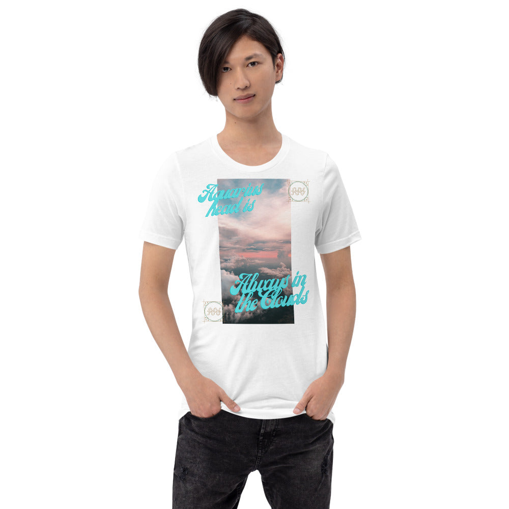 "Aquarius" Short-sleeve  t-shirt